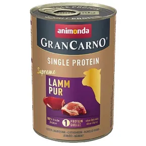 GRANCARNO Single Protein 400 g czysta jagnięcina, konserwowa dla psów